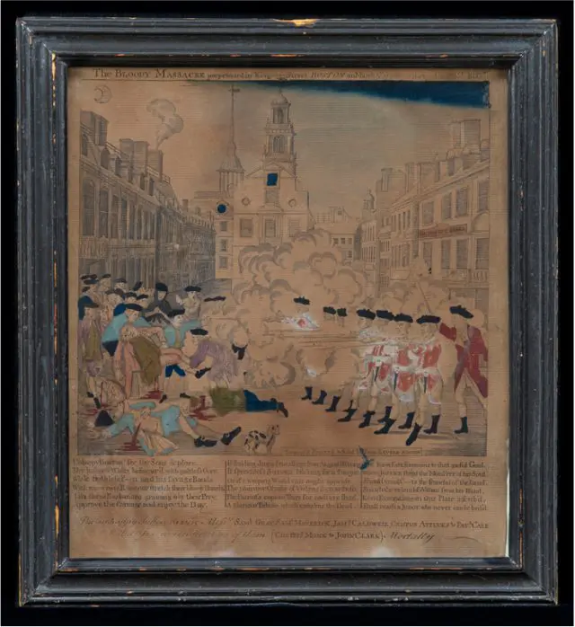 Bloody Massacre, Paul Revere